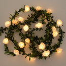 Artificial wisteria garland for floral and festive decoration