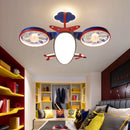 Creative cartoon airplane LED chandelier for children
