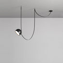 Artistic dimmable chandelier for modern interior decor