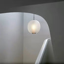 Creative glass LED pendant light for hotel and coffee bar