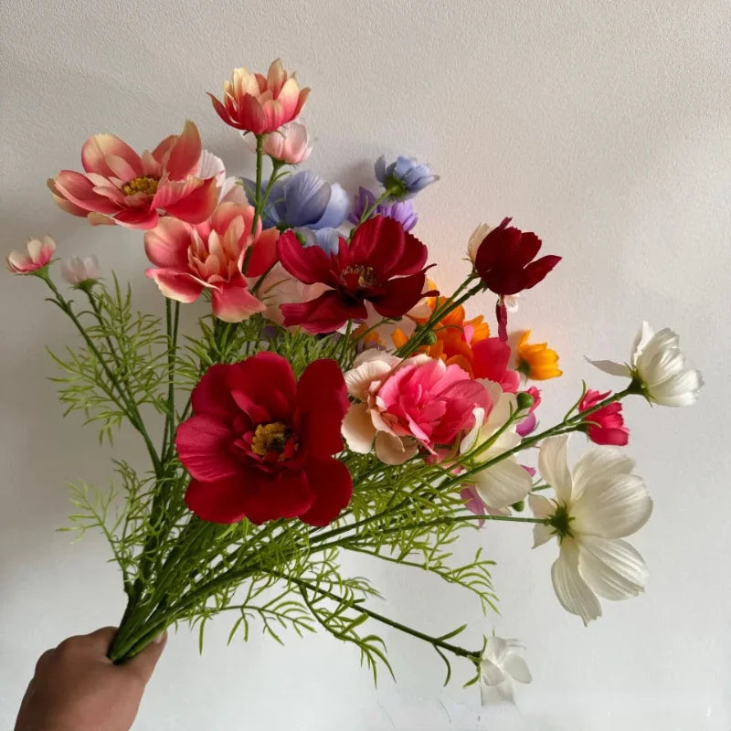 Artificial silk flowers for indoor and outdoor decoration