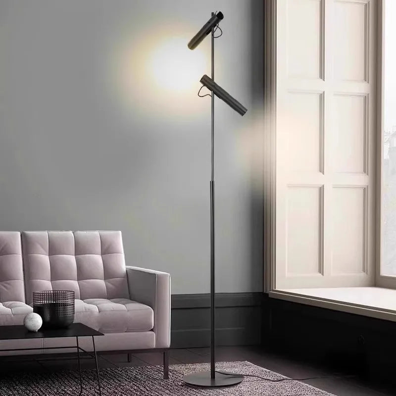 Modern nordic LED floor lamp with minimalist creative design