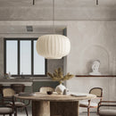 Nordic silk fabric pendant light for interior decor