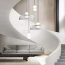 Nordic glass pendant light for modern interior decor