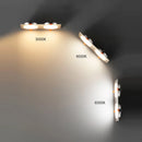 Recessed anti-glare LED ceiling spotlight single double triple head
