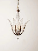 Retro art deco chandelier for modern indoor lighting