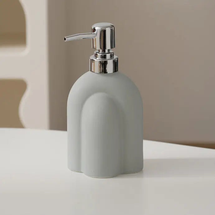 Portable ceramic soap dispenser for shampoo and water - vue 12 sur 21