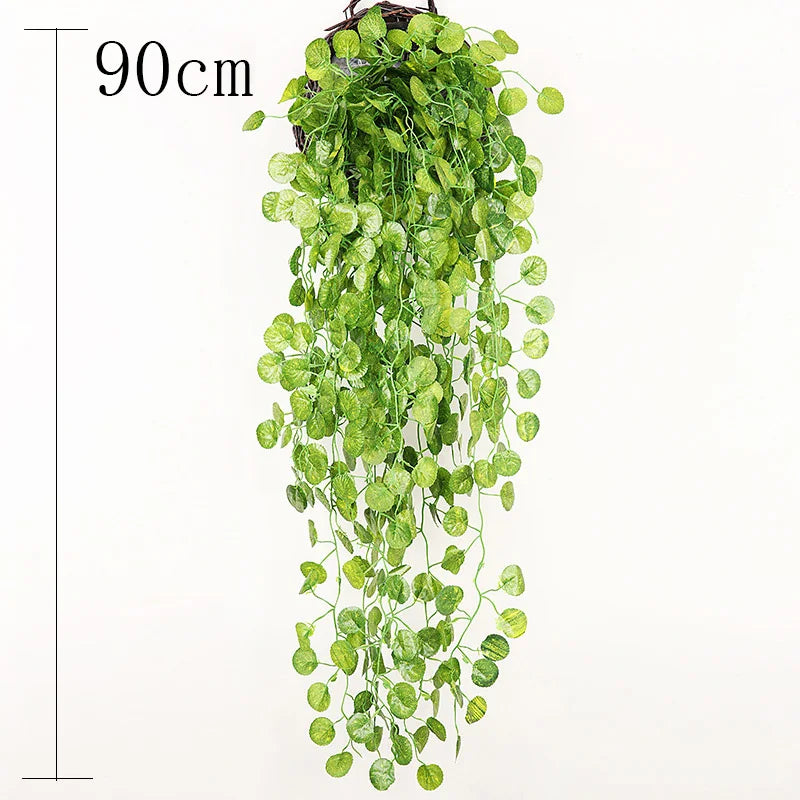 Hanging artificial rattan plants for indoor and outdoor decoration - vue 29 sur 29