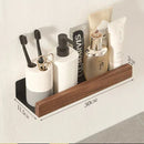 bathroom storage wall shelf