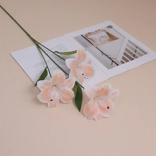 Decorative silk lily flowers for indoor and outdoor use - vue 12 sur 15