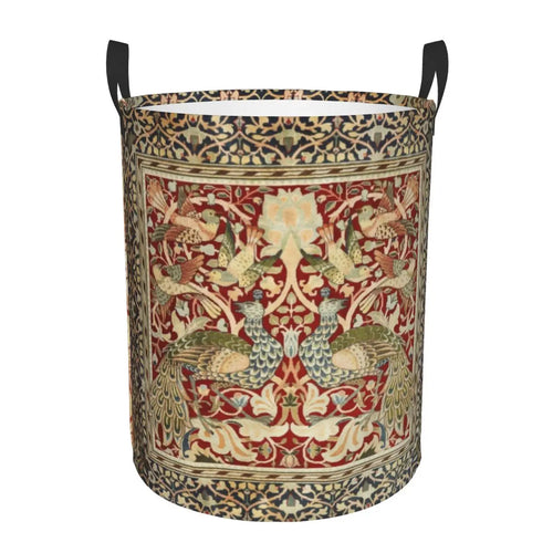 floral foldable laundry basket for baby toy storage - vue 24 sur 30