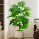 Tall artificial tropical palm tree for indoor and outdoor decoration