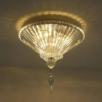 Luxury crystal ceiling light for decorative interior lighting