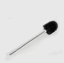Stainless steel toilet cleaning brush