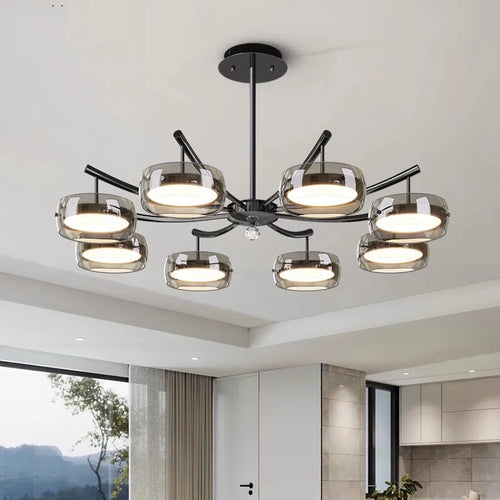 Decorative pendant chandelier for indoor living room lighting - vue 2 sur 8