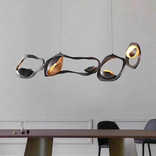 Nordic style LED pendant light for interior decoration - vue 6 sur 11