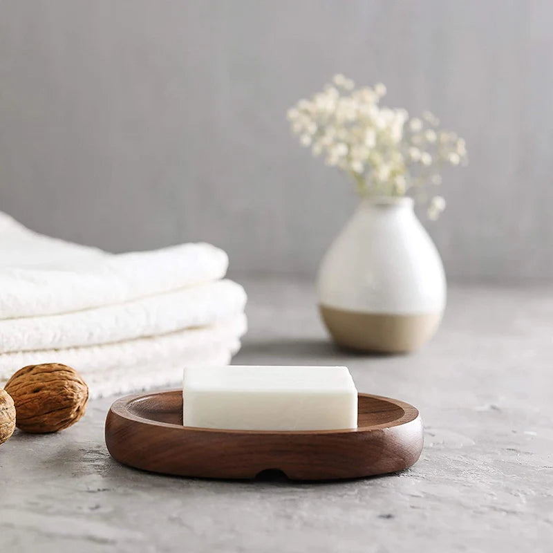wooden storage rack soap dish birthday gift - vue 3 sur 12