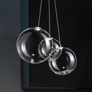 Glass pendant light chandelier for modern lighting