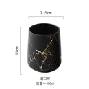 ceramic bathroom set with elegant accessories