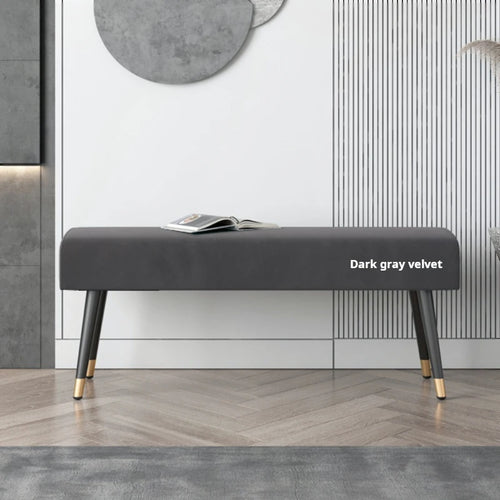 soft shoe bench for entrance hall and living room - vue 5 sur 18