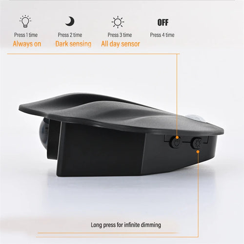 Wireless smart LED wall light with USB motion sensor - vue 6 sur 8