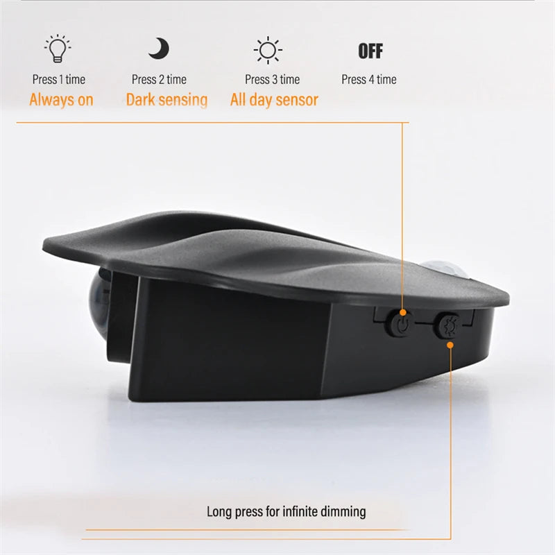 Wireless smart LED wall light with USB motion sensor - vue 5 sur 8
