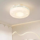 Cheese-shaped ceiling light for baby girl's nursery