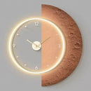 modern design led wall clock for home decor