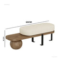 multifunctional solid wood bench for stylish interior