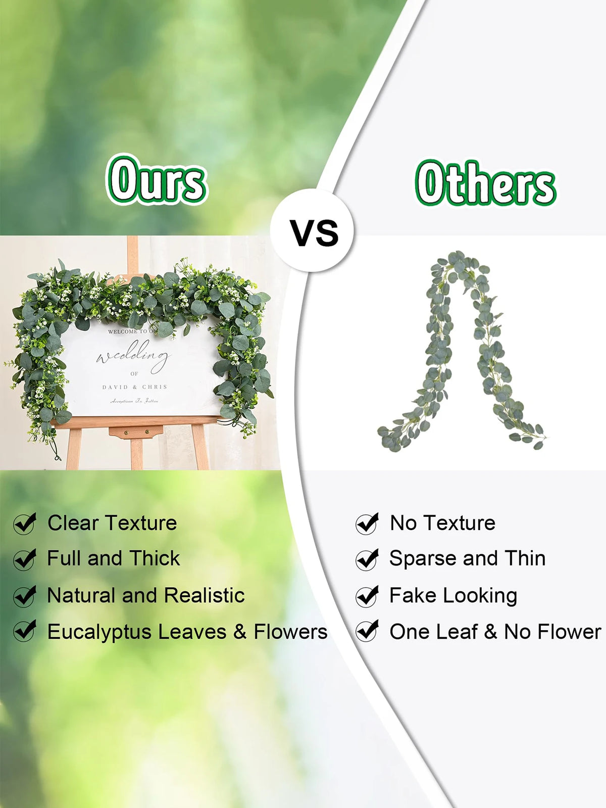 Artificial hanging eucalyptus plants for indoor and outdoor decoration - vue 3 sur 7