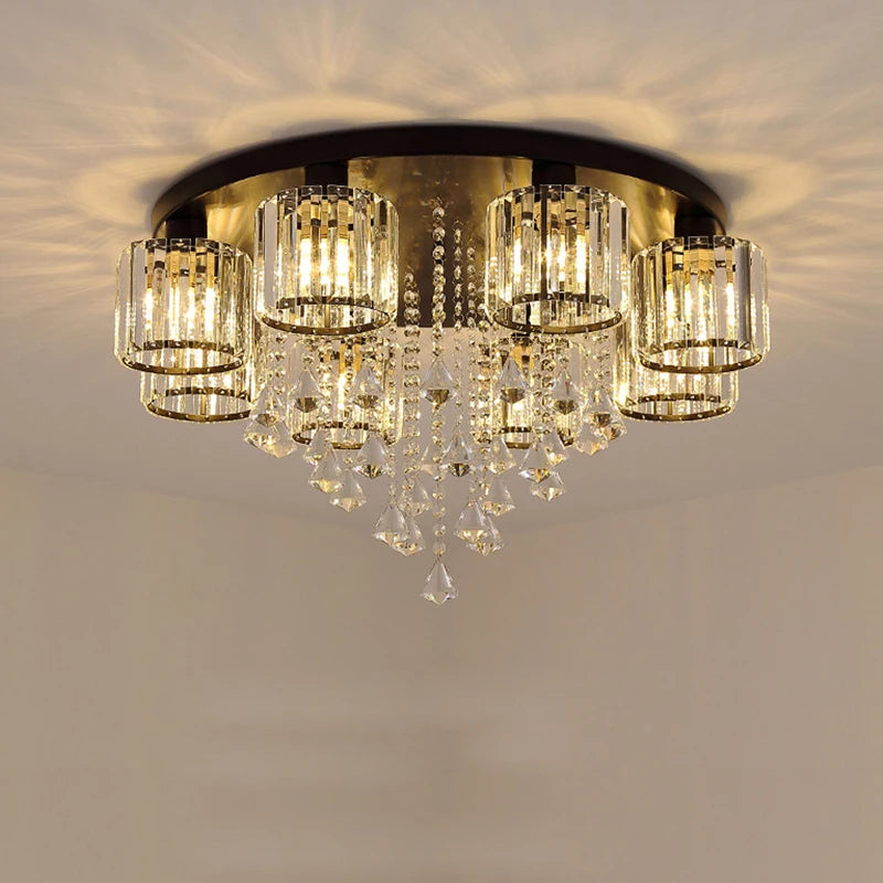 Modern dimmable LED ceiling light for interiors - vue 3 sur 14