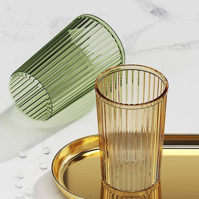 acrylic toothbrush cup bathroom accessories - vue 6 sur 10