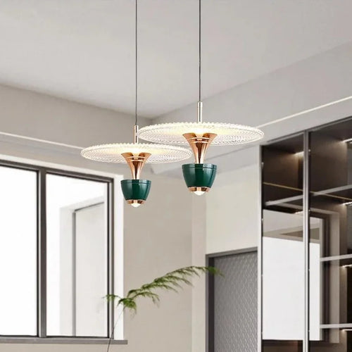 Modern minimalist pendant light for stylish interior decoration - vue 3 sur 10