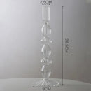 European glass candle holder for decoration and weddings
