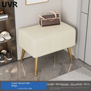 modern and luxurious shoe bench with comfortable seat