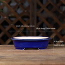 round sand flower pot for retro bonsai and succulents