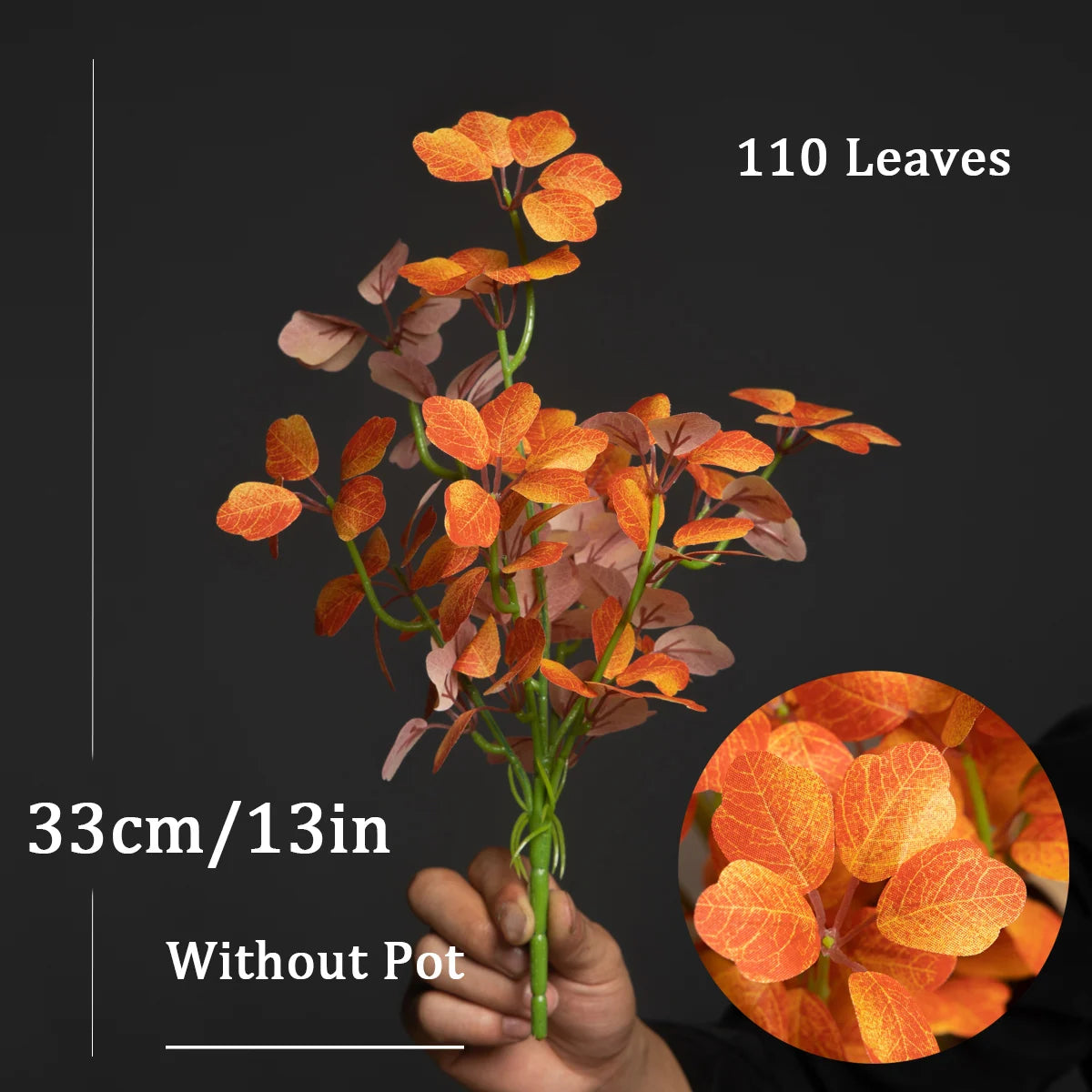 Artificial four leaf clover plants for indoor decoration - vue 8 sur 10