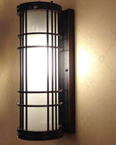 Vintage waterproof glass outdoor wall light