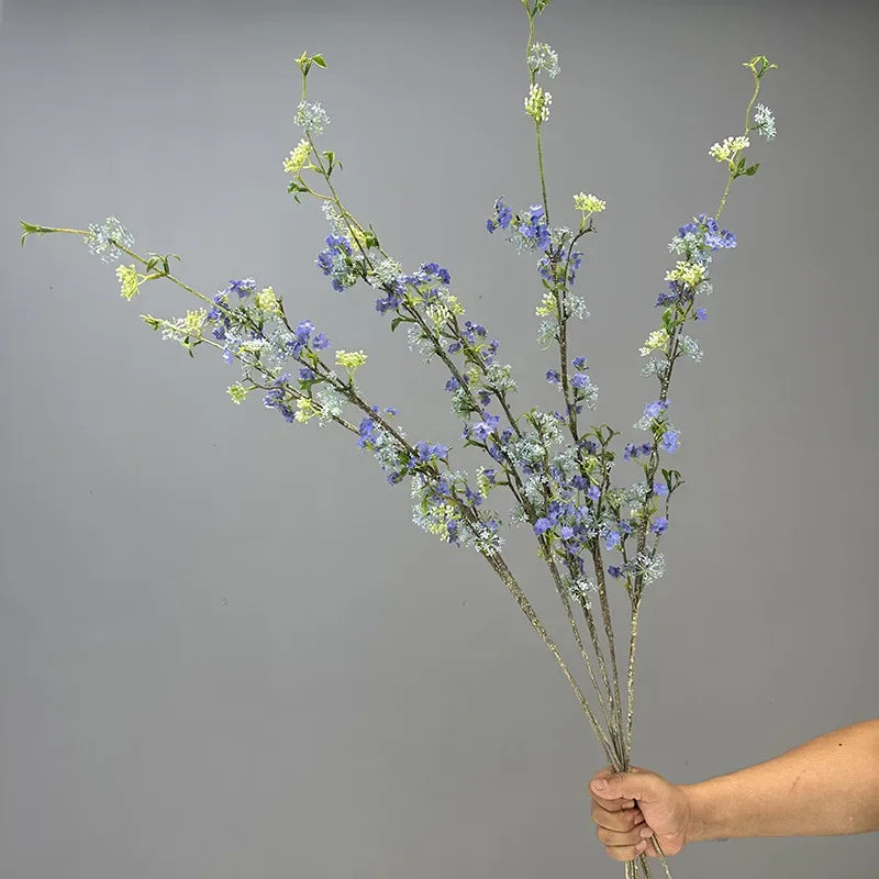Artificial flower table decoration with snow willow - vue 5 sur 10