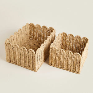 lightweight storage basket for clothes, fruits and snacks