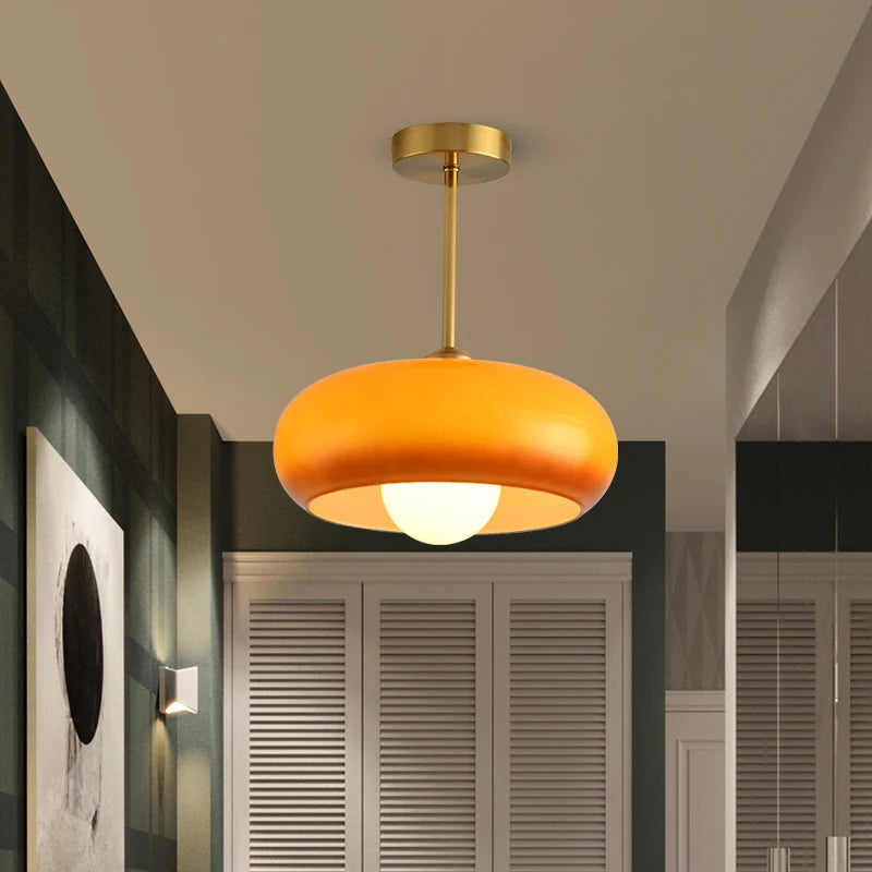 Nordic Bauhaus design pendant light for indoor lighting - vue 3 sur 18