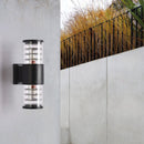 10.5x20cm E27 outdoor pathway light waterproof ABS garden lamp post no bulb