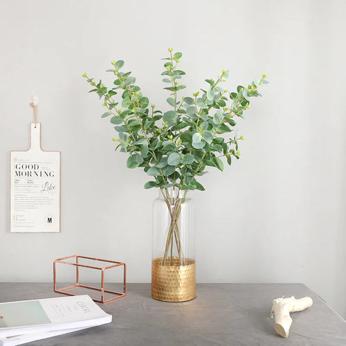 Artificial eucalyptus leaves for indoor and outdoor decoration - vue 4 sur 8