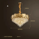 modern crystal chandelier with tassels and stainless steel