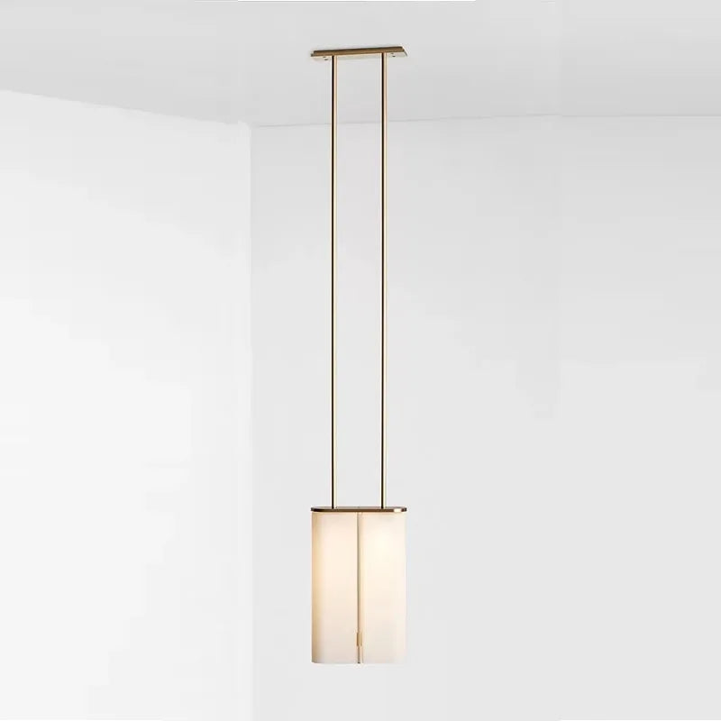 Modern Italian design glass LED pendant light - vue 4 sur 11