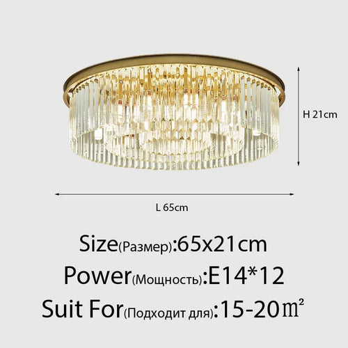 Luxury Italian style crystal chandelier for interior decoration - vue 11 sur 21