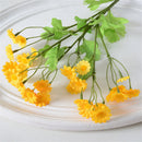 30 artificial flower heads for decoration and floral arrangements