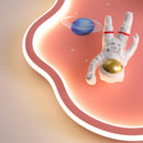 Children's astronaut cartoon LED lamp with eye protection