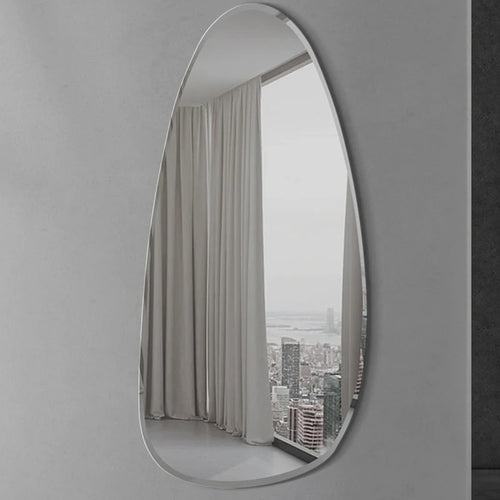 Large modern nordic mirror for stylish interior decoration - vue 4 sur 9