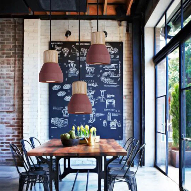 Modern colourful pendant light for bedroom, hallway, bar or hotel
